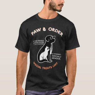 Camiseta Paw and Order Special Treatment Unit Formación de