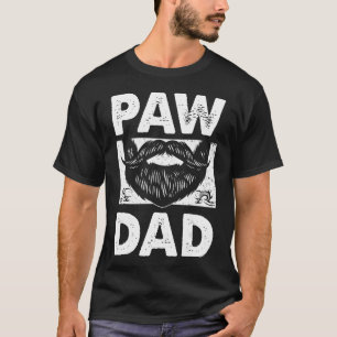 Camiseta Paw Dad Animal Daddy Mascotas Padre Perro estilo d
