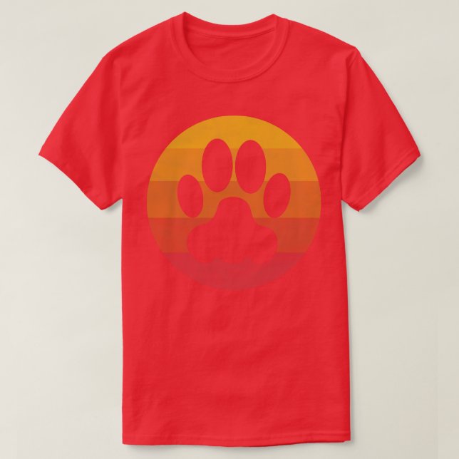 Camiseta Paw de gato (Diseño del anverso)