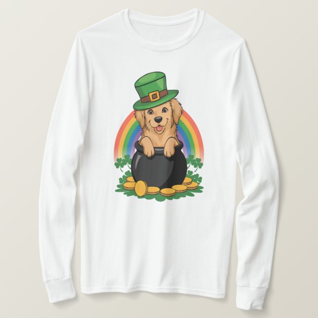 Camiseta Paw de oro (Anverso del diseño)