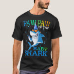 Camiseta PAW De PAW Del Bebé Shark Birthday Brother S<br><div class="desc">Tiburón de cumpleaños,  tiburón de cumpleaños,  niño de cumpleaños,  tiburón Chica de cumpleaños,  tiburón a juego familiar,  tiburón,  arbusto de guerra de la bebé tiburón de cumpleaños hermano tiburón</div>