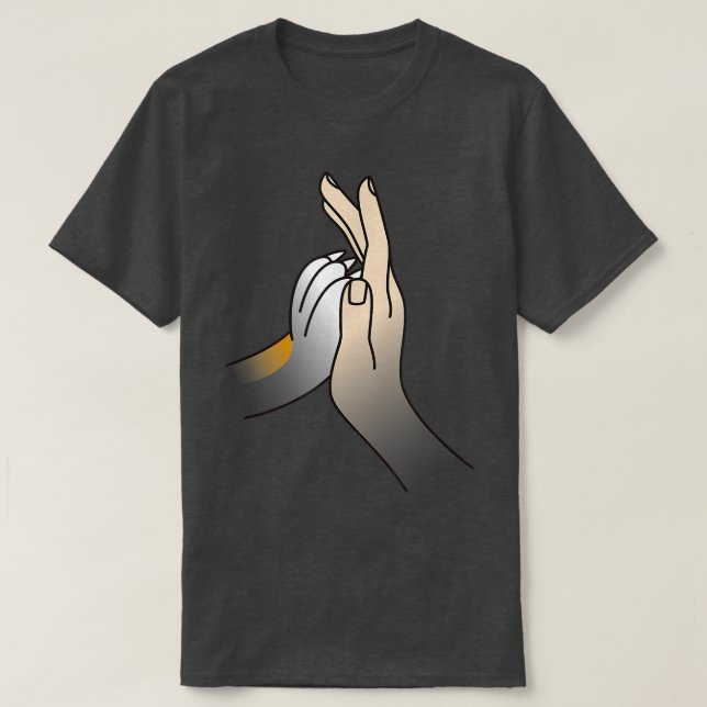 Camiseta Paw High Five Corgi Dog (Diseño del anverso)