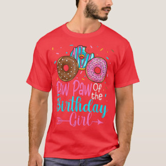 Camiseta Paw Paw De Las Mamáes Familiares Del Chica De Cump