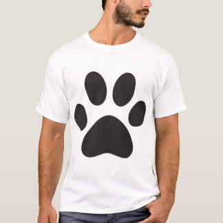 Camiseta Paw Print Dog Cat Animal Mascota Fopy Puppy