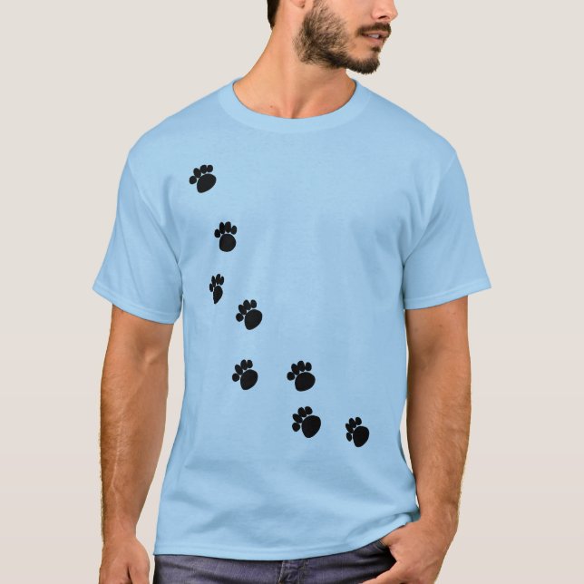 Camiseta Paw Tracks (Anverso)