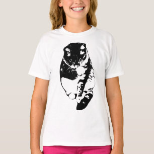 Camiseta Paw-Wash Kitty Tranquilo