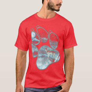 Camiseta Paw Wolf Howl Snow Mountain