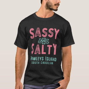 Camiseta Pawleys Island South Carolina Sassy And Salty