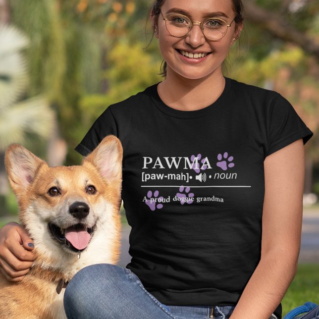 Camiseta Pawma - Definición de Personalizable - Abuela Dogg (Subido por el creador)