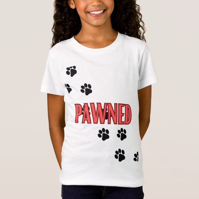 CAMISETA PAWNED (Anverso)