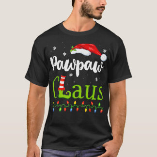 Camiseta Pawpaw Claus Navidades divertidos de la familia Sa
