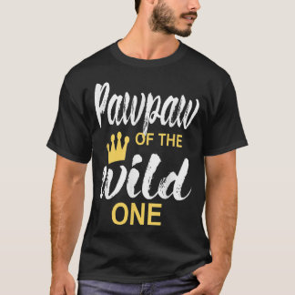 Camiseta Pawpaw de la familia salvaje de una hija a la par