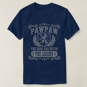 Camiseta PawPaw El Hombre El Mito La Leyenda