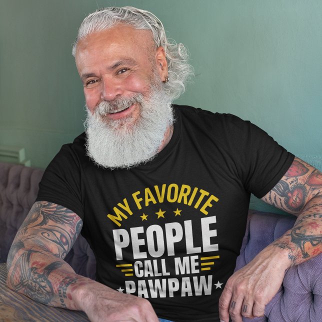 Camiseta PawPaw Grandpa Father's Day Funny Gift (Subido por el creador)