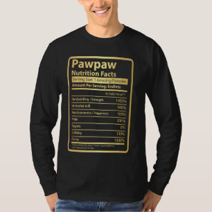 Camiseta Pawpaw Nutrition informa del día del padre por Paw