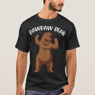 Camiseta Pawpaw oso gracioso abuelo chakrashiva derechos ho