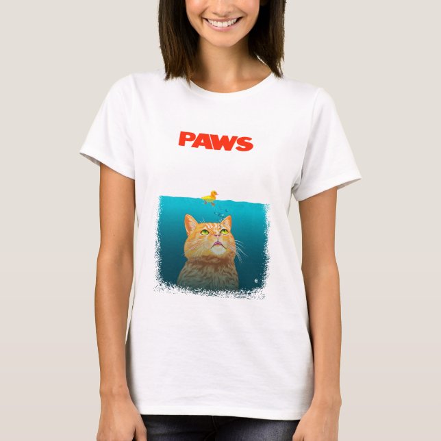 Camiseta ¡Paws! (Anverso)