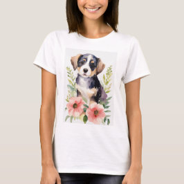 Camiseta "Paws Adorables: Tee de Amor Cachorro"