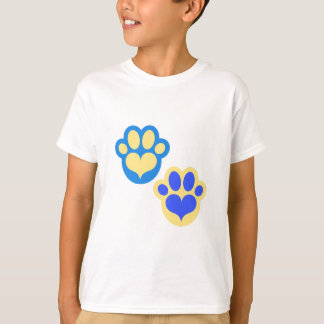 Camiseta Paws 🐾 amante niños T Shirt