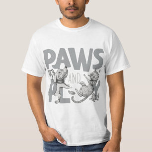 Camiseta Paws and Play