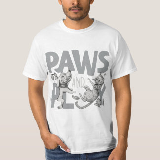 Camiseta Paws and Play