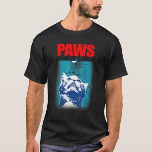 Camiseta Paws Cat and Mouse Parody Parody Cute Cat Present 