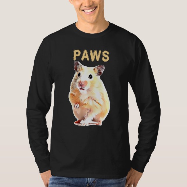 Camiseta Paws Hamster Parody Hammy (Anverso)
