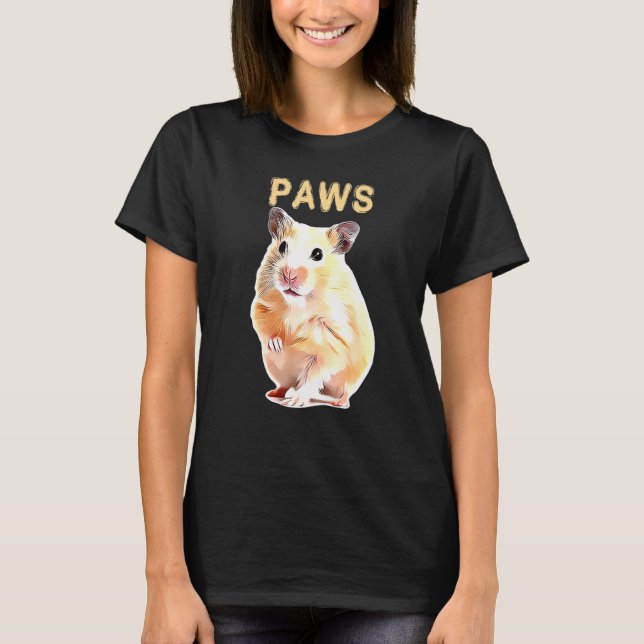 Camiseta Paws Hamster Parody Hammy (Anverso)