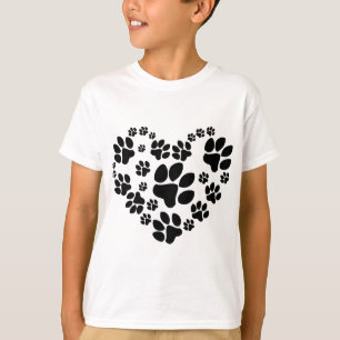 Camiseta Paws Heart