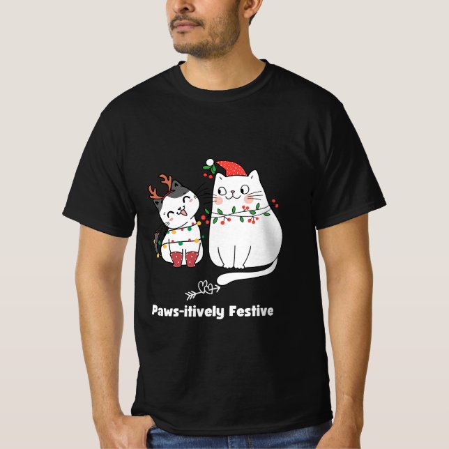 Camiseta Paws-itive (Anverso)