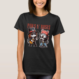 Camiseta Paws N' Rosas