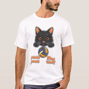 Camiseta "Paws Paws Paause, Play Time! Un aventurero perfec