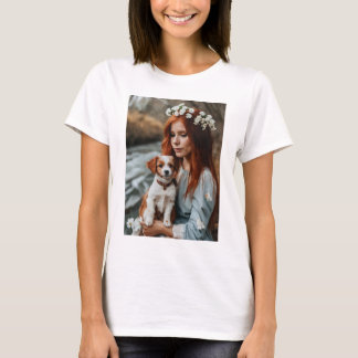 Camiseta Paws & Play: El mejor amigo del Chica: Caminando y