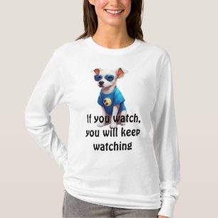 Camiseta Paws & Prints: Desencadene su estilo con perro Per