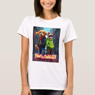 Camiseta Paws & Swagger™ Elegante ropa de Mascota Bebé