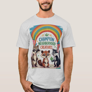 Camiseta Paws y contrayentes locales