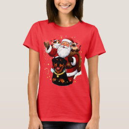 Camiseta Pawsitively Enchanted: Santa’s Magical Pet Moment