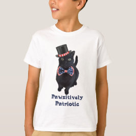 Camiseta Pawsitively patriótico