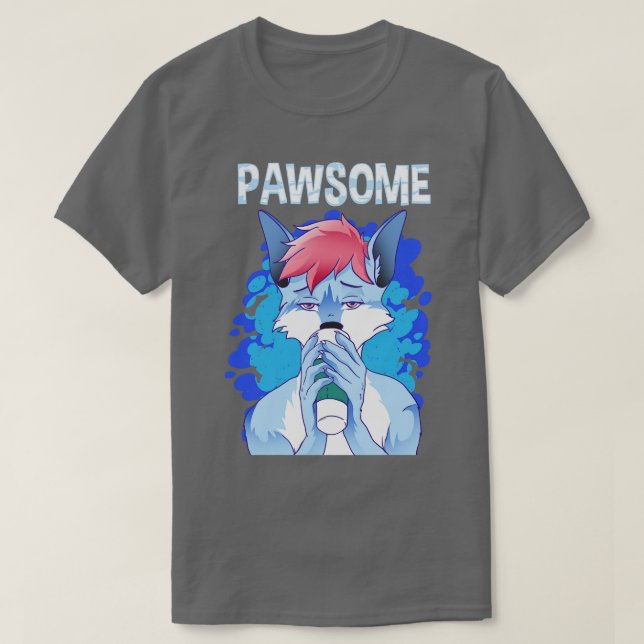 Camiseta Pawsome I Fandom Cospaly 18 (Diseño del anverso)
