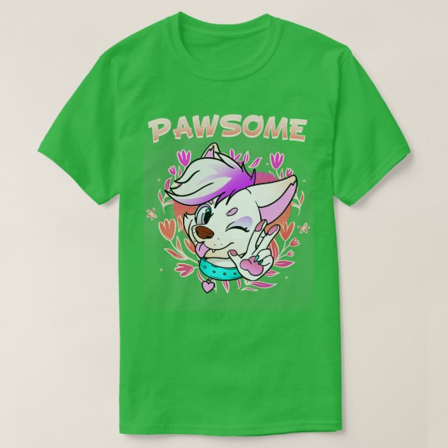 Camiseta Pawsome I Fandom Cospaly 7 (Diseño del anverso)