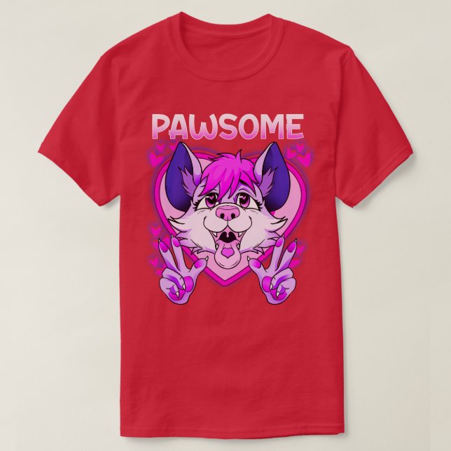 Camiseta Pawsome I Fandom Cospaly 8 (Diseño del anverso)