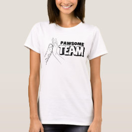 Camiseta Pawsome Team