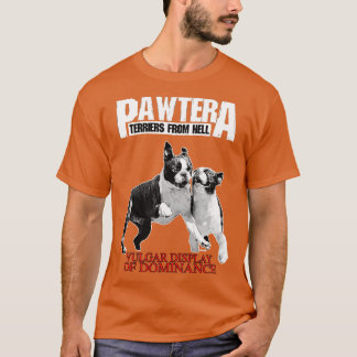 Camiseta Pawtera Terriers de un diseño Metalizado insoporta