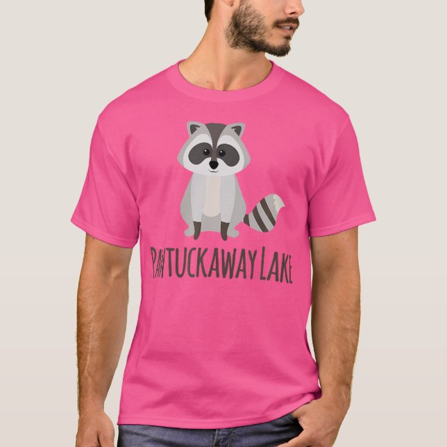 Camiseta Pawtuckaway Lake New Hampshire Wildlife Raccoon Ca (Anverso)