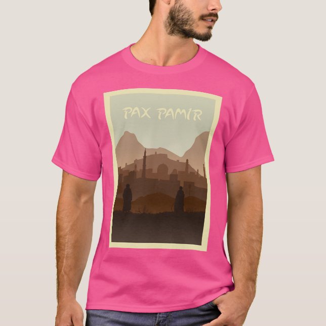 Camiseta Pax Pamir - Juegos de mesa - Afiche de viaje Minim (Anverso)
