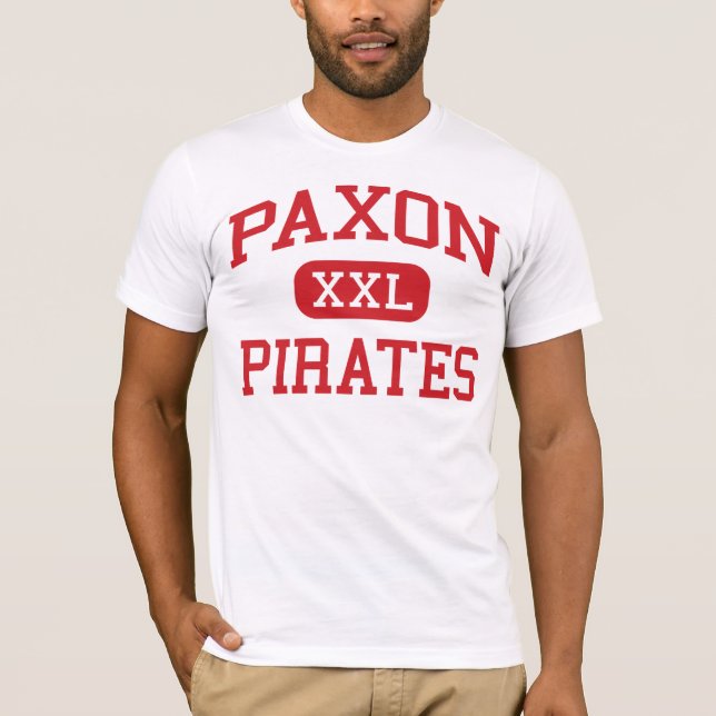 Camiseta Paxon - piratas - centro - Jacksonville la Florida (Anverso)