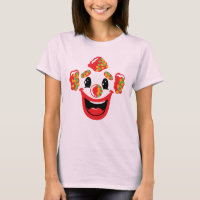 Payaso Alegre con Cabello Colorido