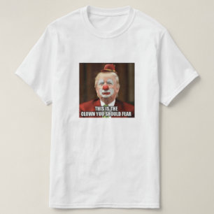 CAMISETA PAYASO ASUSTADIZO DE DONALD TRUMP