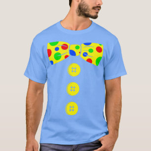 Camiseta Payaso Big Bow Tshirt Funny traje de payaso