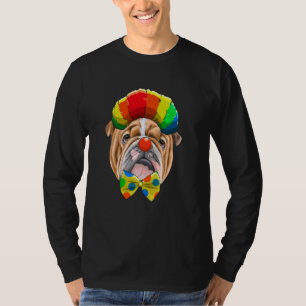 Camiseta Payaso Bulldog Circus Dog